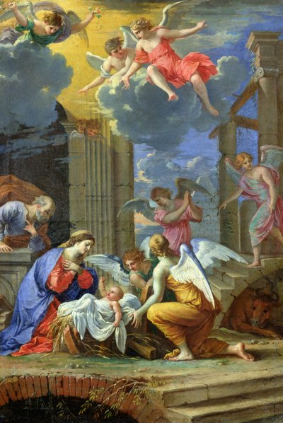Natività, 1667 da Charles Francois Poerson